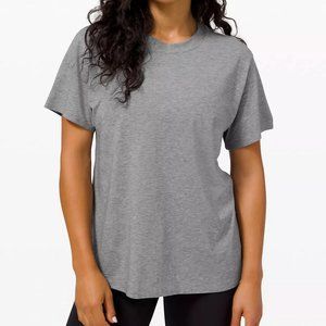 Lululemon 12 All Yours Short Sleeve T-Shirt - Heathered Core Medium Grey